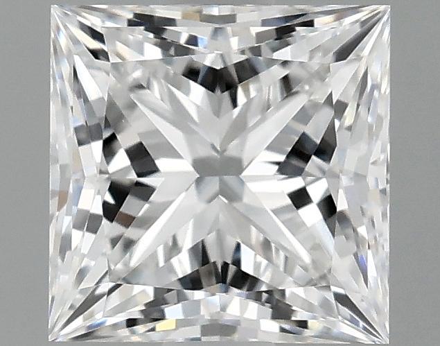 0.98 Carat Princess Shaped Ideal Cut VVS2 IGI Certified Lab Grown Diamond