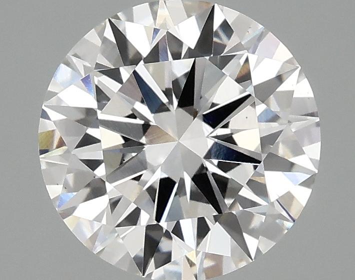 2.07 Carat Round Shaped Excellent Cut VS1 IGI Certified Lab Grown Diamond