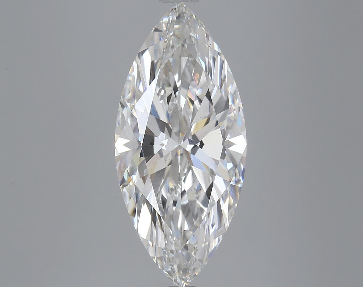 4.96 Carat Marquise Shaped Excellent Cut VS1 IGI Certified Lab Grown Diamond