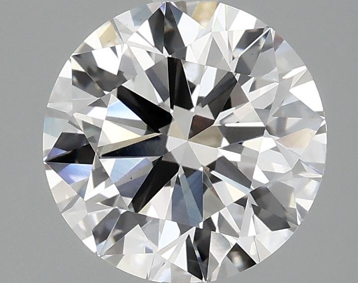 2.08 Carat Round Shaped Ideal Cut VS1 IGI Certified Lab Grown Diamond