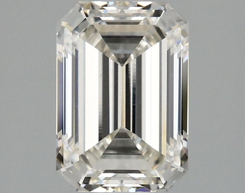 2.06 Carat Emerald Shaped Ideal Cut VVS2 IGI Certified Lab Grown Diamond