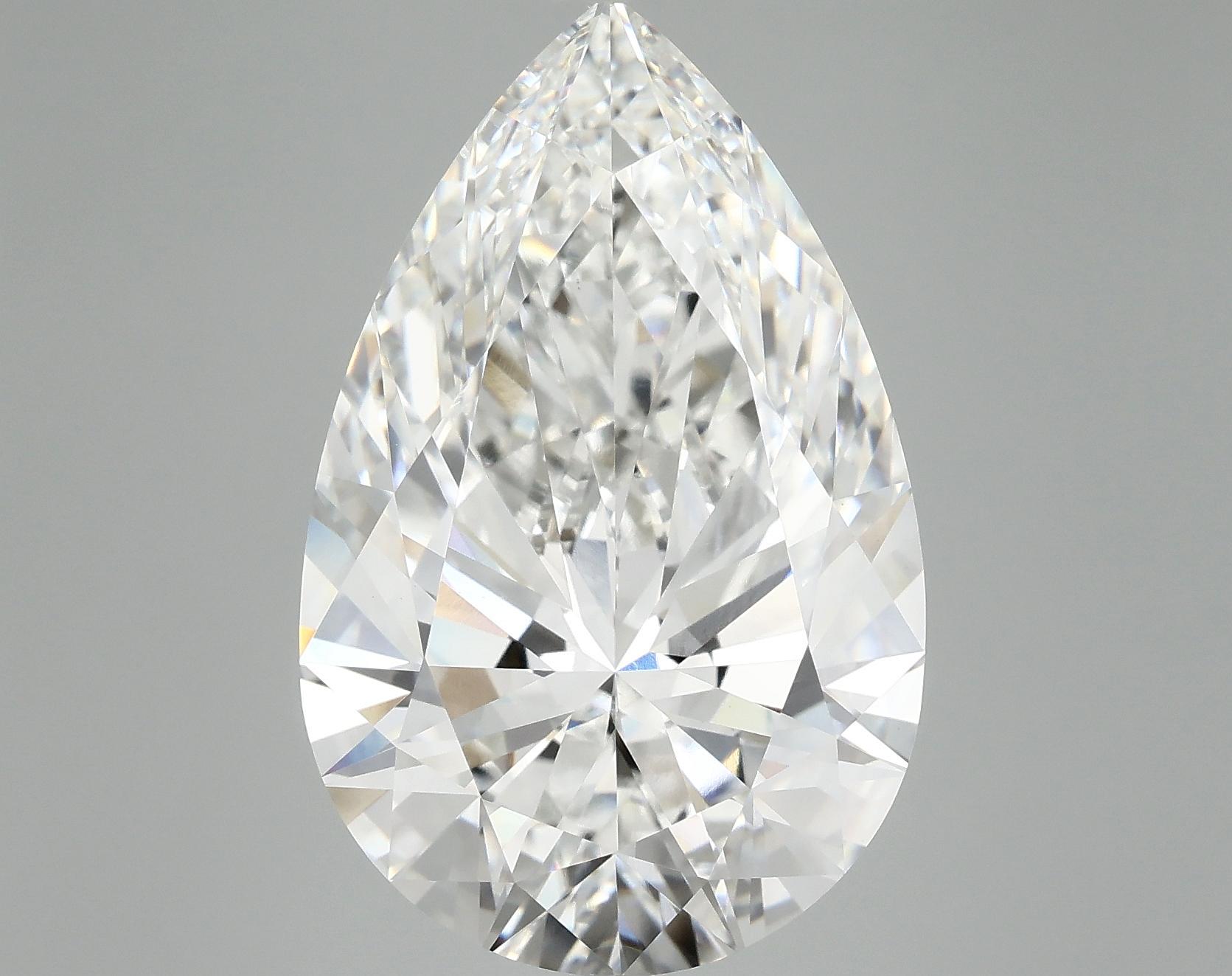 10.51 Carat Pear Shaped Ideal Cut VS1 IGI Certified Lab Grown Diamond
