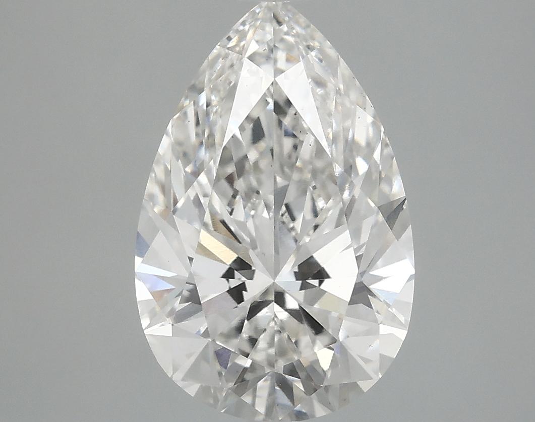 3.09 Carat Pear Shaped Excellent Cut VS2 IGI Certified Lab Grown Diamond