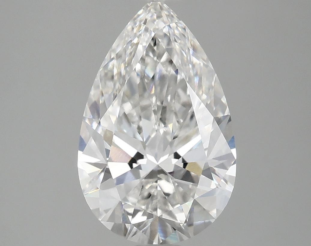 2.37 Carat Pear Shaped Ideal Cut VVS2 IGI Certified Lab Grown Diamond