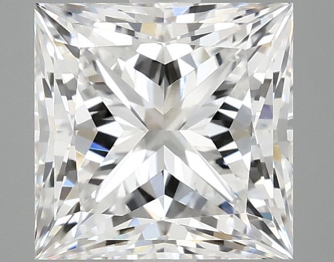 3.05 Carat Princess Shaped Ideal Cut VVS2 IGI Certified Lab Grown Diamond