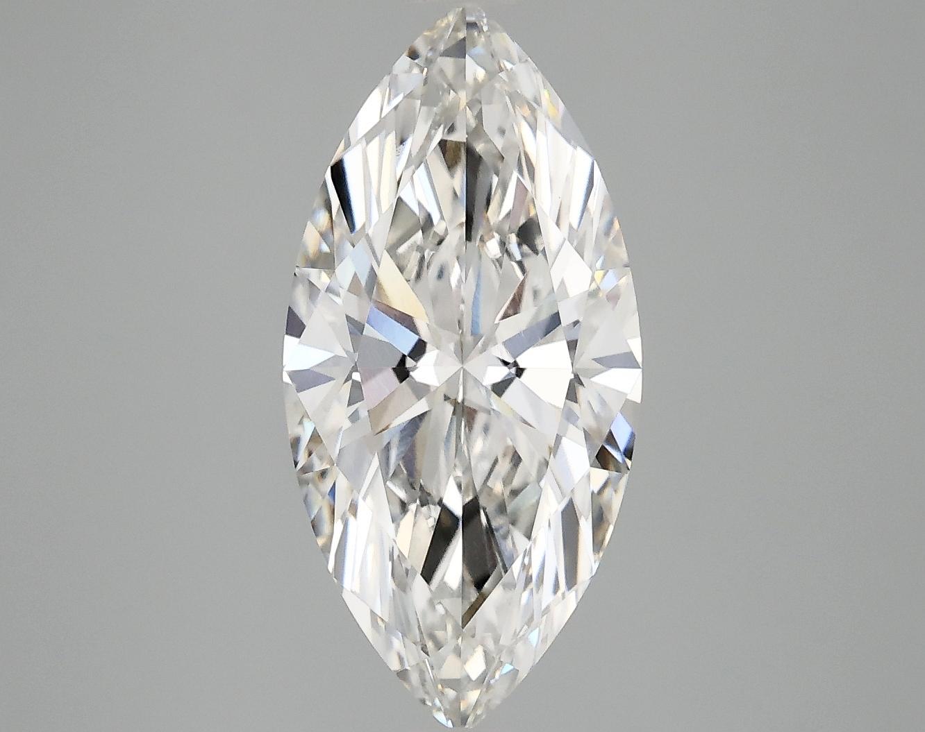 3.09 Carat Marquise Shaped Ideal Cut VS1 IGI Certified Lab Grown Diamond