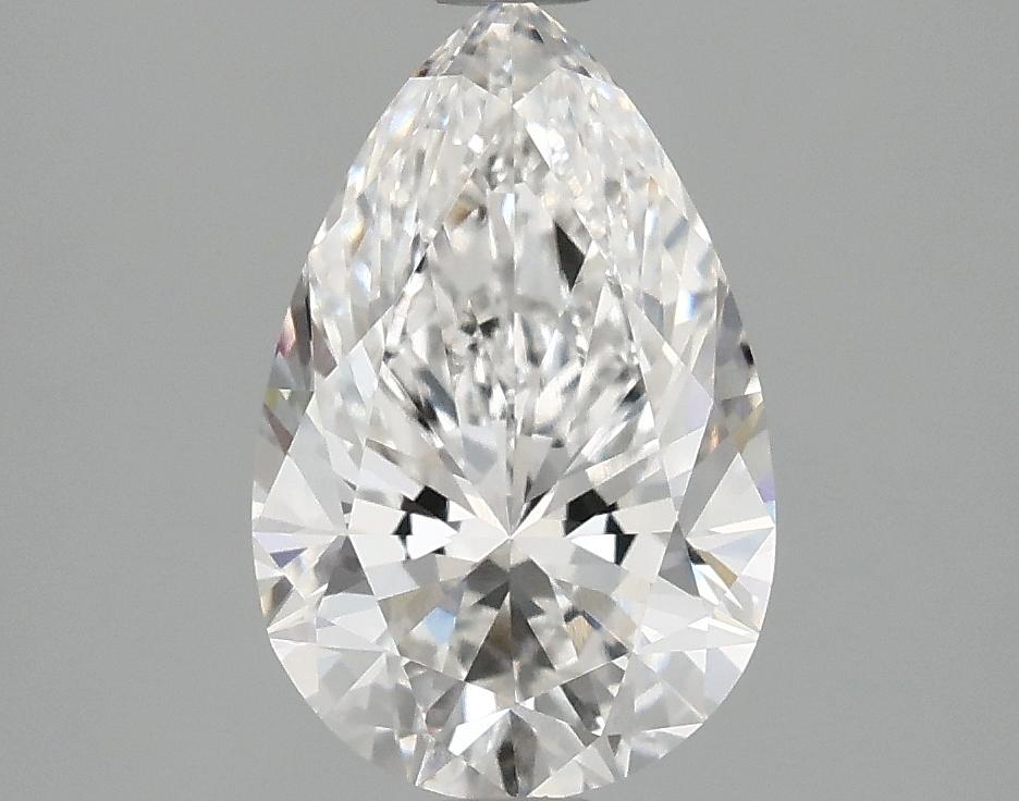 2.07 Carat Pear Shaped Ideal Cut VVS2 IGI Certified Lab Grown Diamond