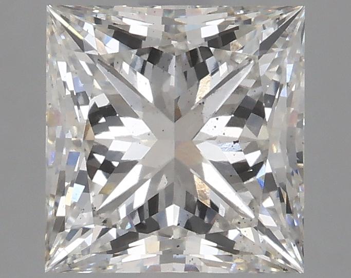 2.66 Carat Princess Shaped Ideal Cut SI1 IGI Certified Lab Grown Diamond