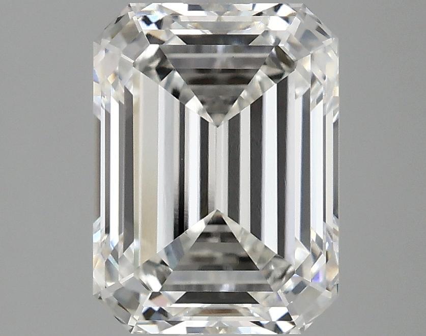 3.04 Carat Emerald Shaped Excellent Cut VVS2 IGI Certified Lab Grown Diamond
