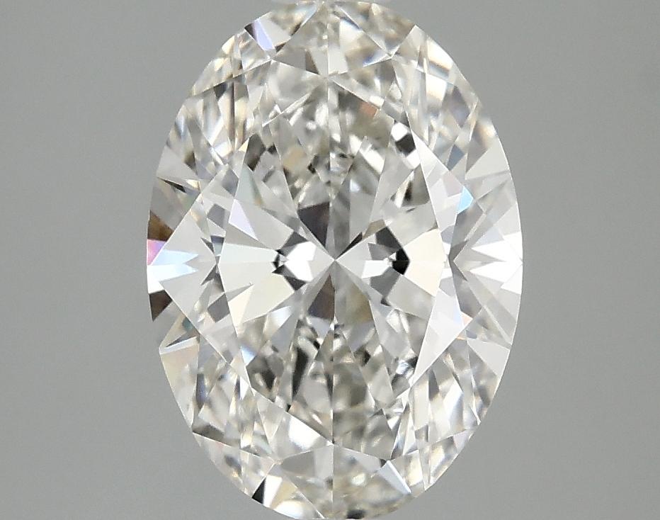 2.51 Carat Oval Shaped Ideal Cut VVS2 IGI Certified Lab Grown Diamond