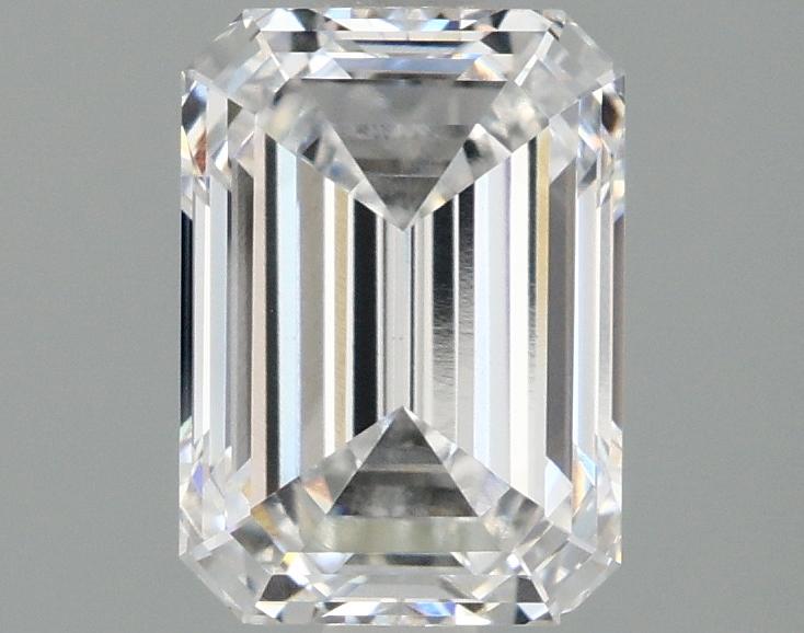 1.97 Carat Emerald Shaped Excellent Cut VVS2 IGI Certified Lab Grown Diamond