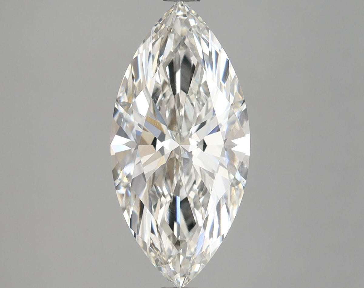 2.88 Carat Marquise Shaped Excellent Cut VS2 IGI Certified Lab Grown Diamond