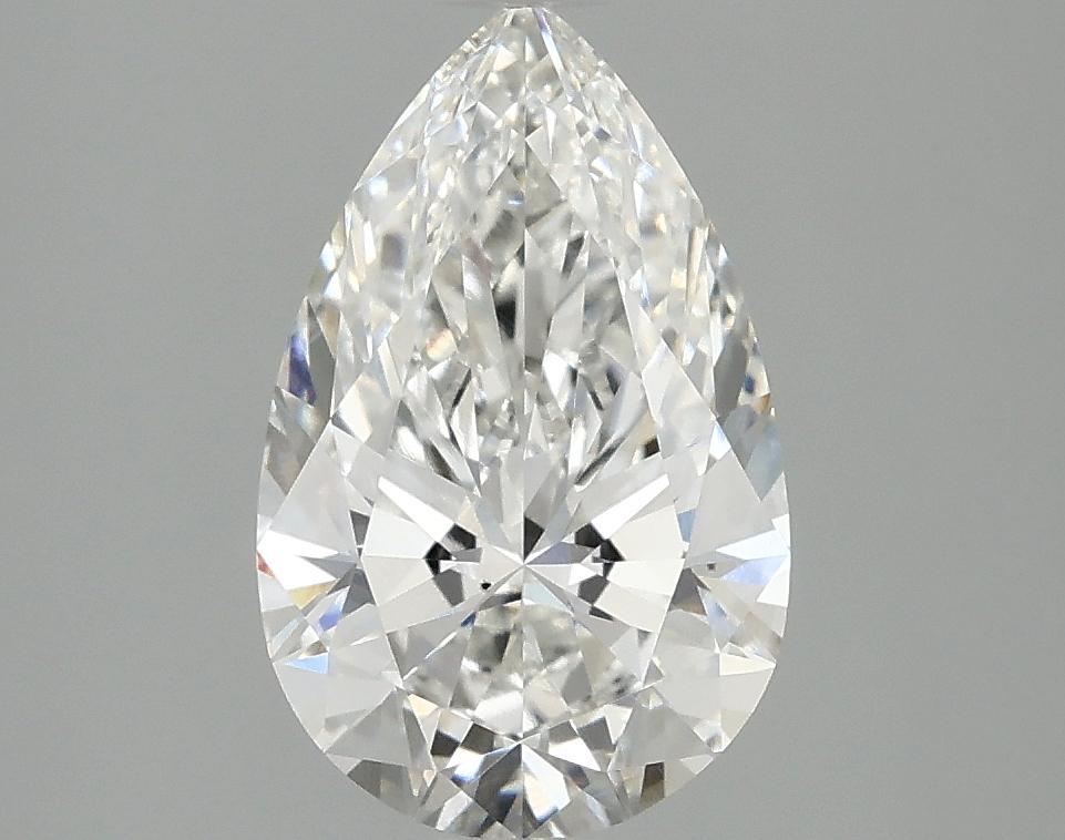 2.1 Carat Pear Shaped Ideal Cut VS2 IGI Certified Lab Grown Diamond