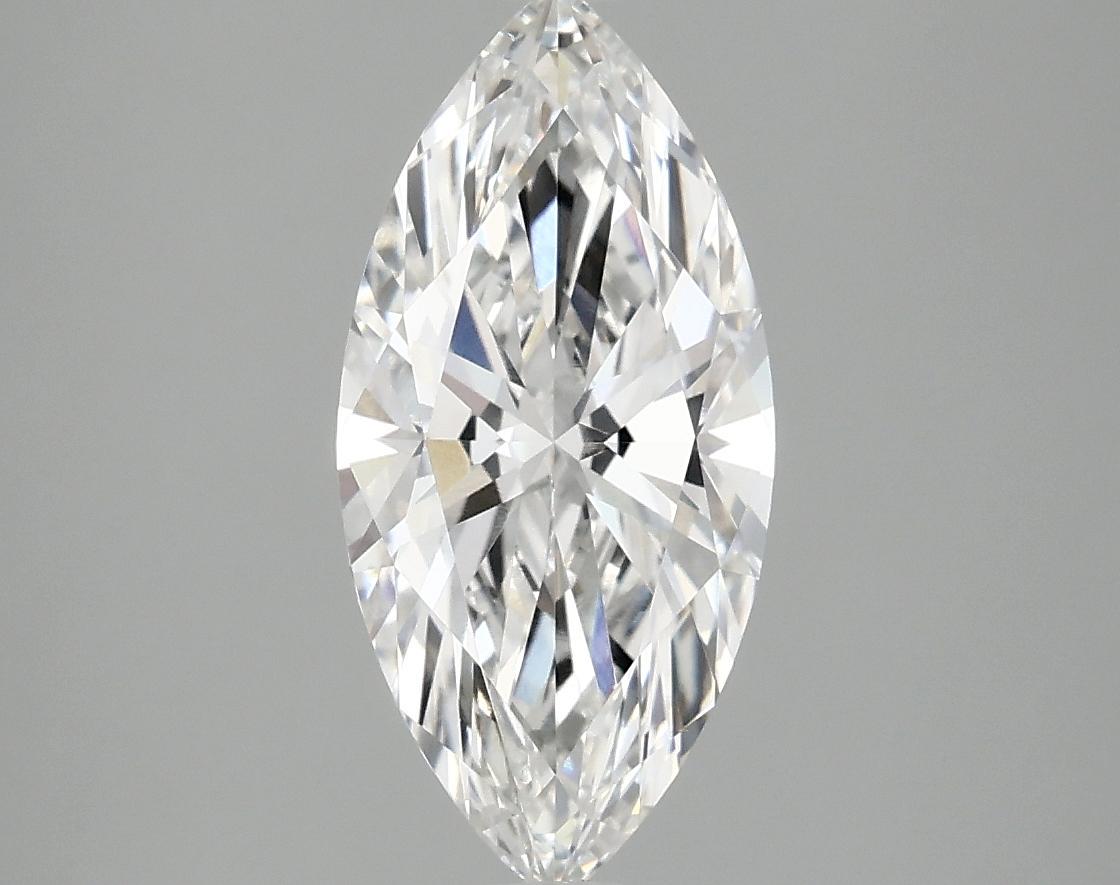 2.03 Carat Marquise Shaped Excellent Cut VVS2 IGI Certified Lab Grown Diamond