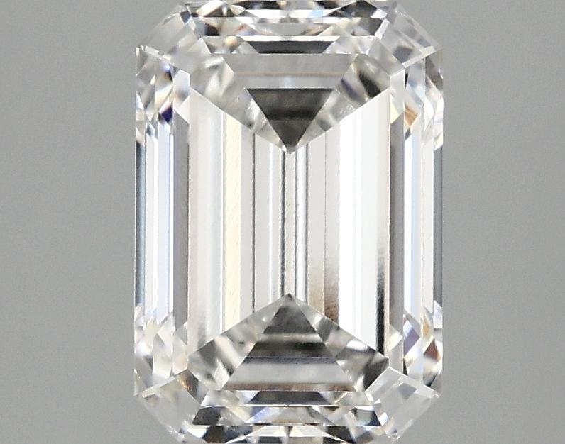 2.54 Carat Emerald Shaped Ideal Cut VS1 IGI Certified Lab Grown Diamond