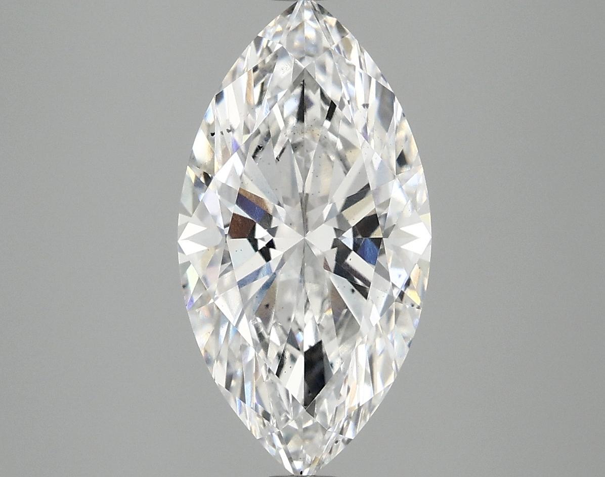 2.89 Carat Marquise Shaped Excellent Cut SI1 IGI Certified Lab Grown Diamond