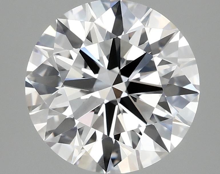 2.51 Carat Round Shaped Ideal Cut VVS2 IGI Certified Lab Grown Diamond