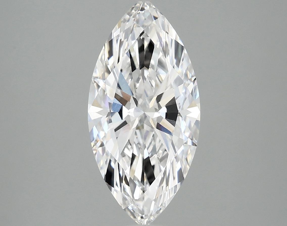 2.1 Carat Marquise Shaped Excellent Cut VVS2 IGI Certified Lab Grown Diamond