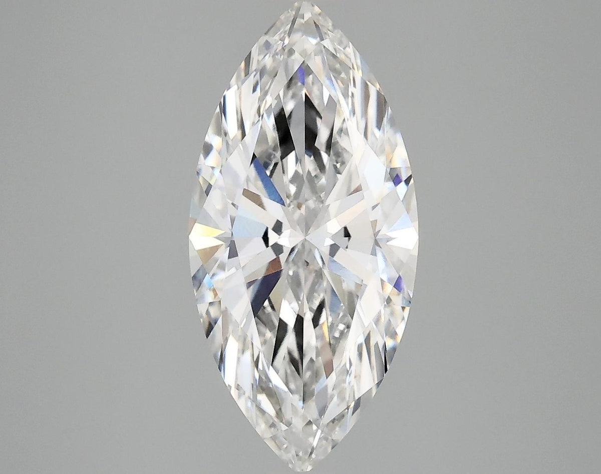 3.02 Carat Marquise Shaped Excellent Cut VS1 IGI Certified Lab Grown Diamond