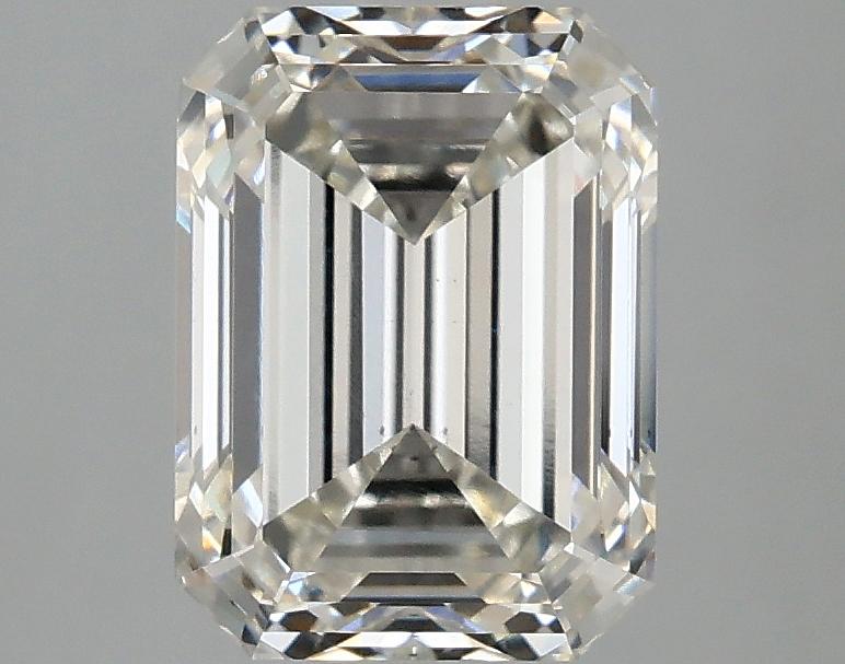 2.56 Carat Emerald Shaped Excellent Cut VS1 IGI Certified Lab Grown Diamond