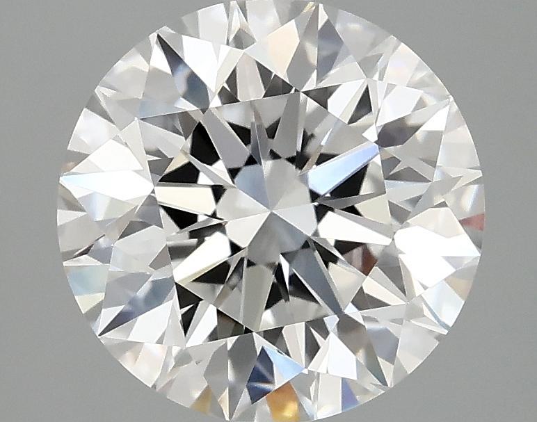 3.03 Carat Round Shaped Excellent Cut VVS2 IGI Certified Lab Grown Diamond