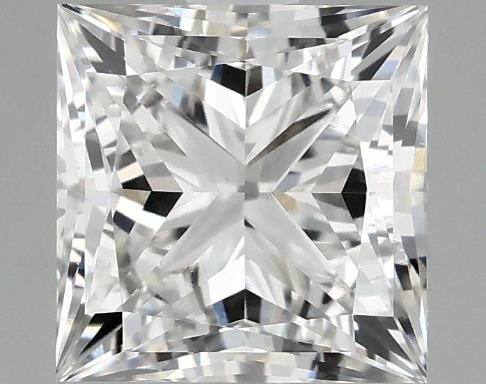 2.04 Carat Princess Shaped Ideal Cut VS1 IGI Certified Lab Grown Diamond
