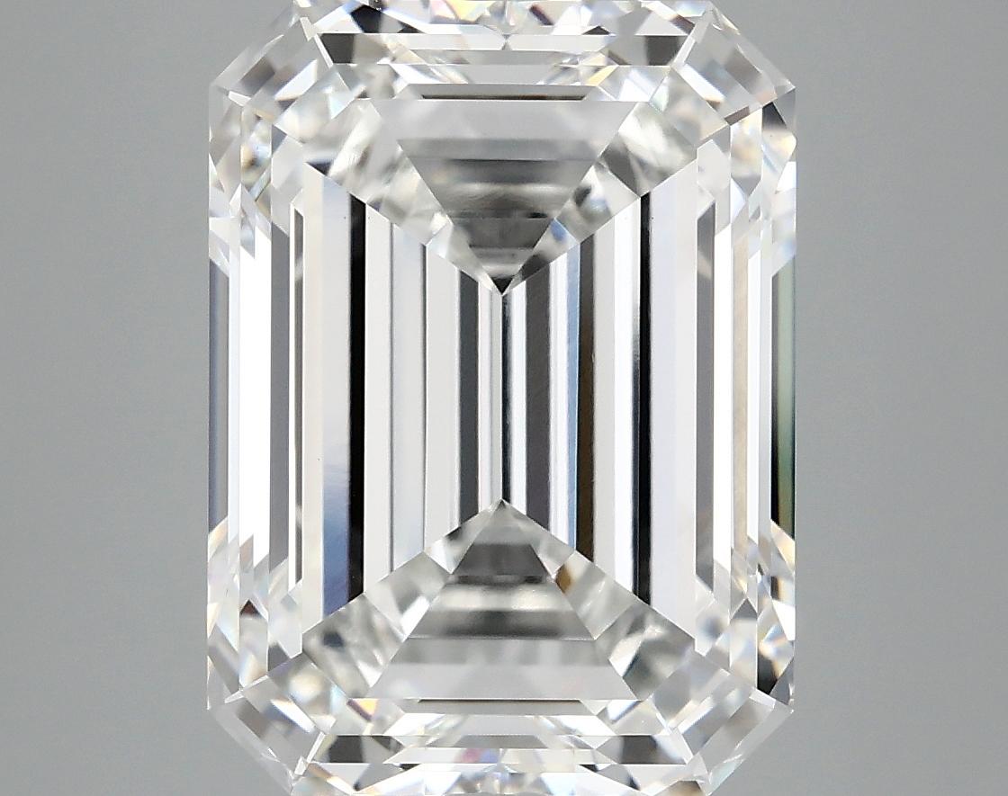7.17 Carat Emerald Shaped Excellent Cut VVS2 IGI Certified Lab Grown Diamond