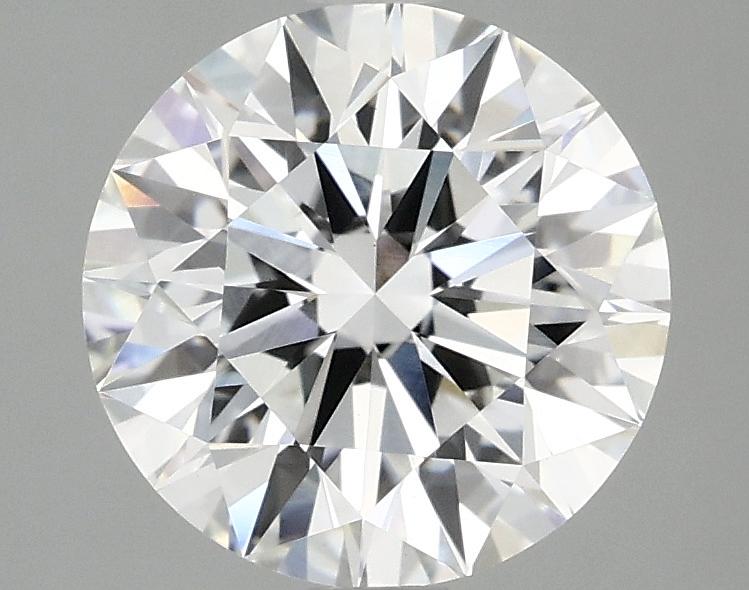 2.54 Carat Round Shaped Ideal Cut VVS2 IGI Certified Lab Grown Diamond