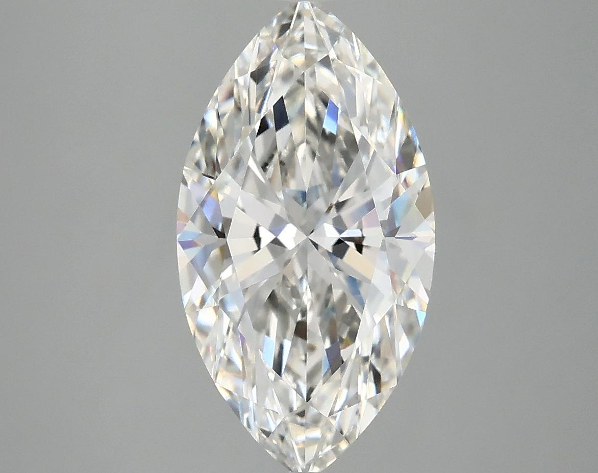 3.04 Carat Marquise Shaped Excellent Cut VVS2 IGI Certified Lab Grown Diamond
