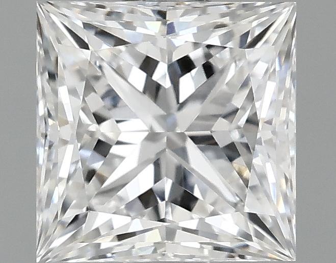 1.07 Carat Princess Shaped Ideal Cut VVS2 IGI Certified Lab Grown Diamond