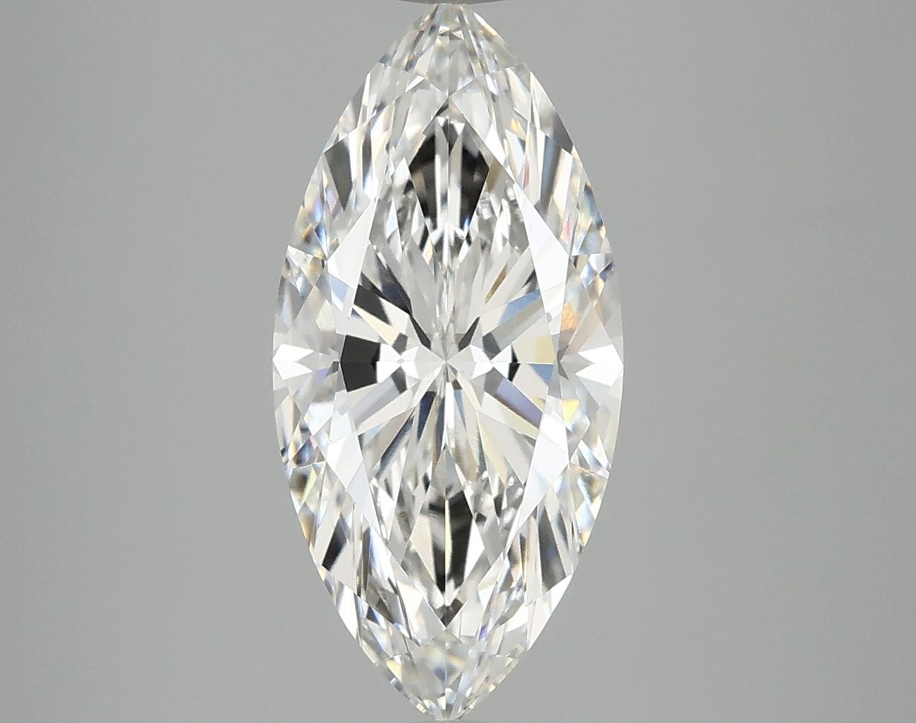 3.04 Carat Marquise Shaped Excellent Cut VS1 IGI Certified Lab Grown Diamond