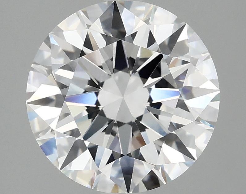3.08 Carat Round Shaped Ideal Cut VVS2 IGI Certified Lab Grown Diamond