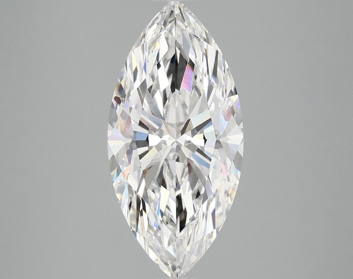 3.1 Carat Marquise Shaped Excellent Cut VS1 IGI Certified Lab Grown Diamond