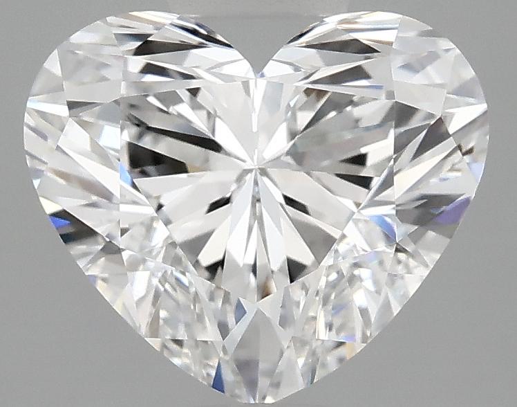 3.02 Carat Heart Shaped Excellent Cut VVS2 IGI Certified Lab Grown Diamond