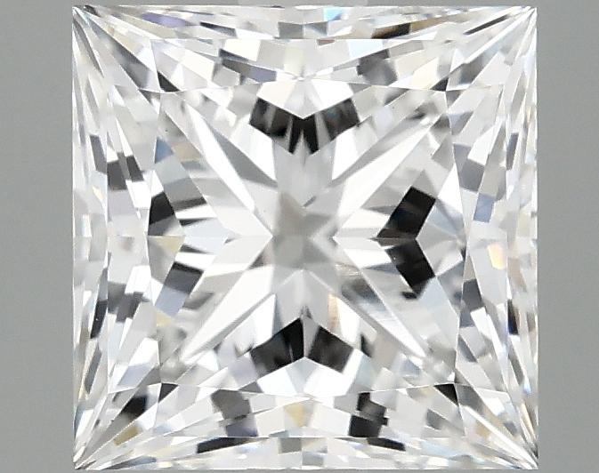 3.03 Carat Princess Shaped Ideal Cut VVS2 IGI Certified Lab Grown Diamond