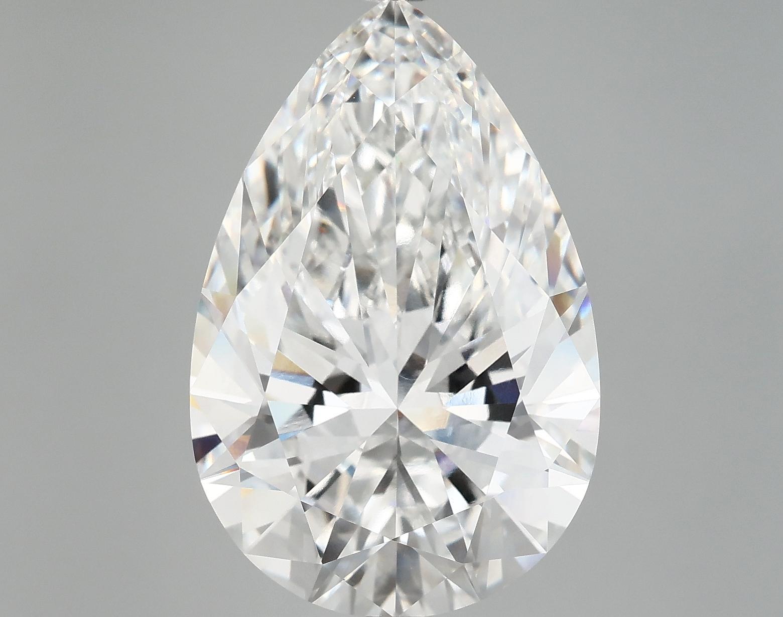 10.49 Carat Pear Shaped Excellent Cut VVS2 IGI Certified Lab Grown Diamond