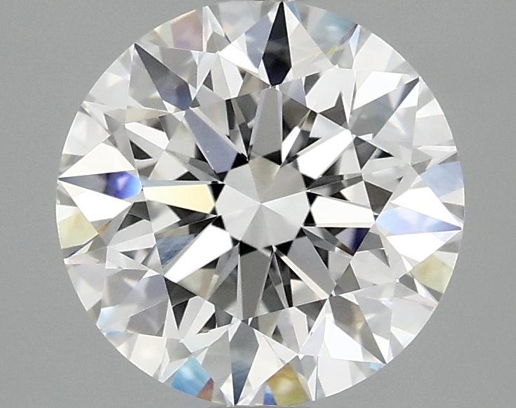 2.58 Carat Round Shaped Excellent Cut VVS2 IGI Certified Lab Grown Diamond