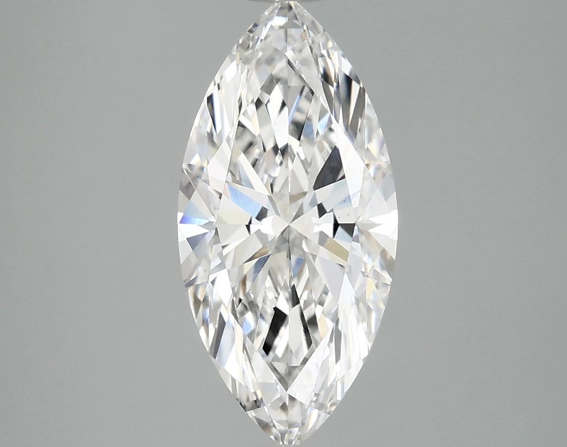 1.98 Carat Marquise Shaped Excellent Cut VVS2 IGI Certified Lab Grown Diamond