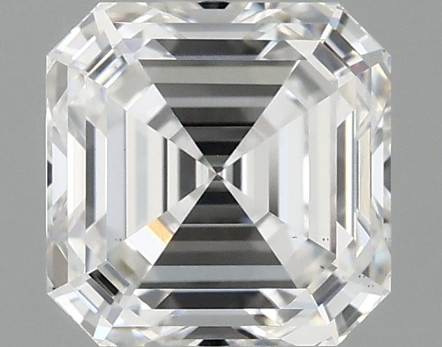 1.06 Carat Asscher Shaped Excellent Cut VS1 IGI Certified Lab Grown Diamond