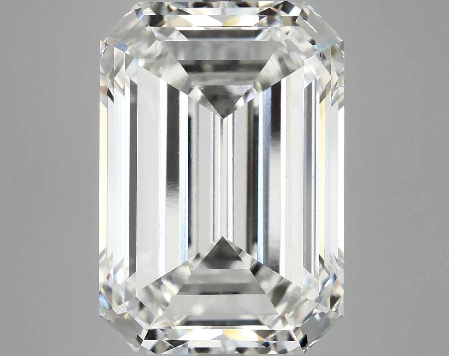 15.02 Carat Emerald Shaped Ideal Cut VVS2 IGI Certified Lab Grown Diamond