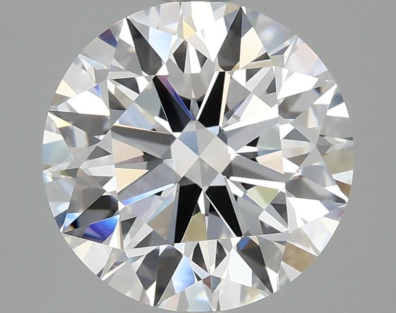 3.09 Carat Round Shaped Ideal Cut VVS2 IGI Certified Lab Grown Diamond