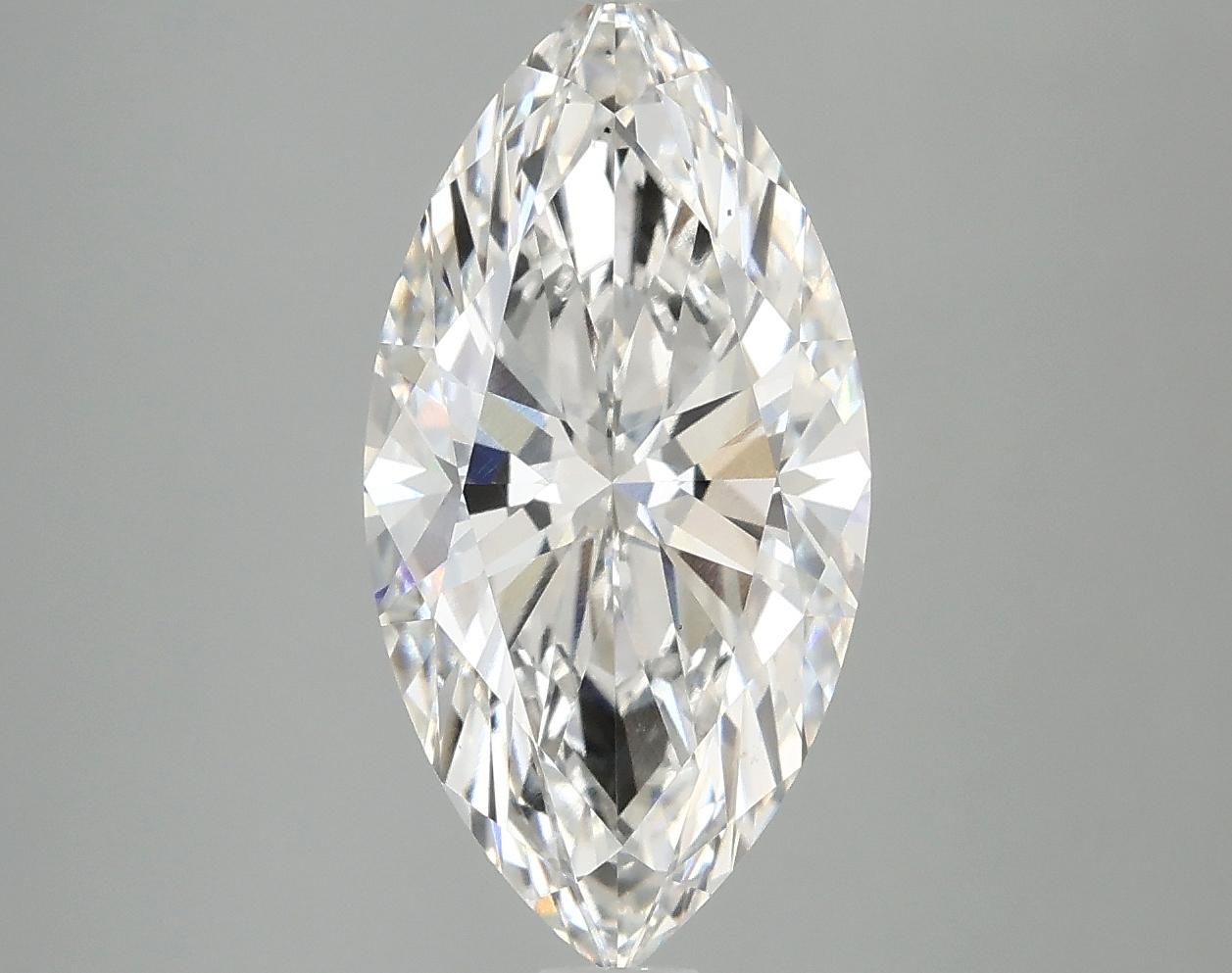 3.03 Carat Marquise Shaped Ideal Cut VS2 IGI Certified Lab Grown Diamond