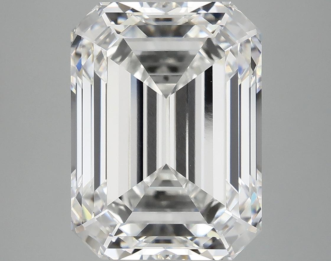 7.18 Carat Emerald Shaped Excellent Cut VVS2 IGI Certified Lab Grown Diamond