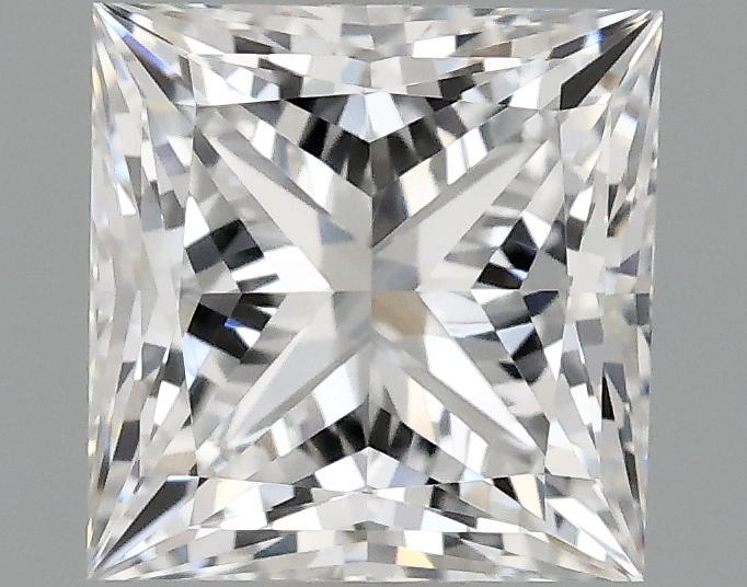 1.08 Carat Princess Shaped Ideal Cut VVS2 IGI Certified Lab Grown Diamond