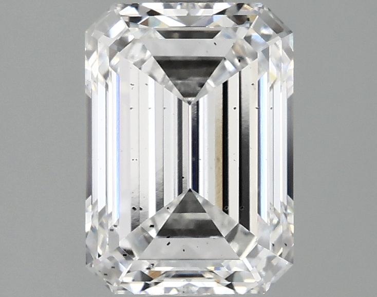 1.99 Carat Emerald Shaped Ideal Cut SI1 IGI Certified Lab Grown Diamond
