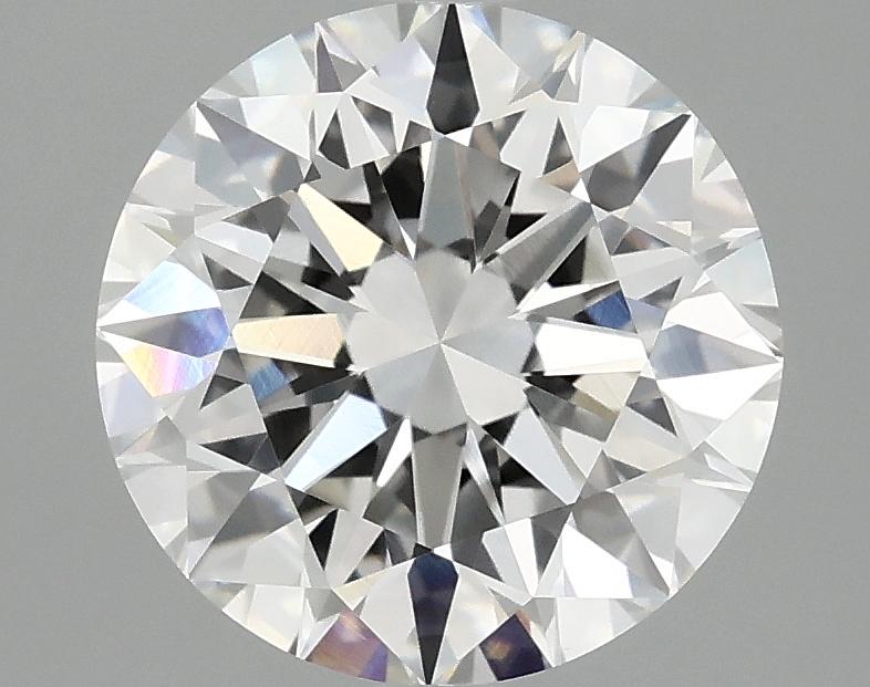 3.03 Carat Round Shaped Excellent Cut VVS2 IGI Certified Lab Grown Diamond
