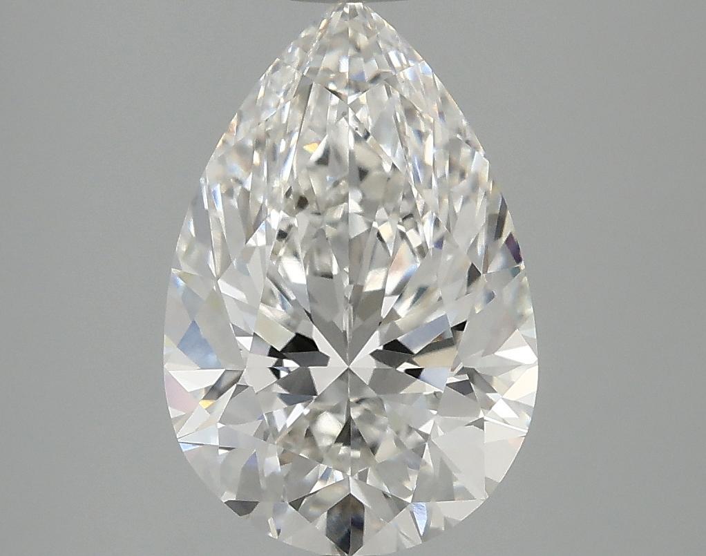 3.04 Carat Pear Shaped Excellent Cut VS1 IGI Certified Lab Grown Diamond