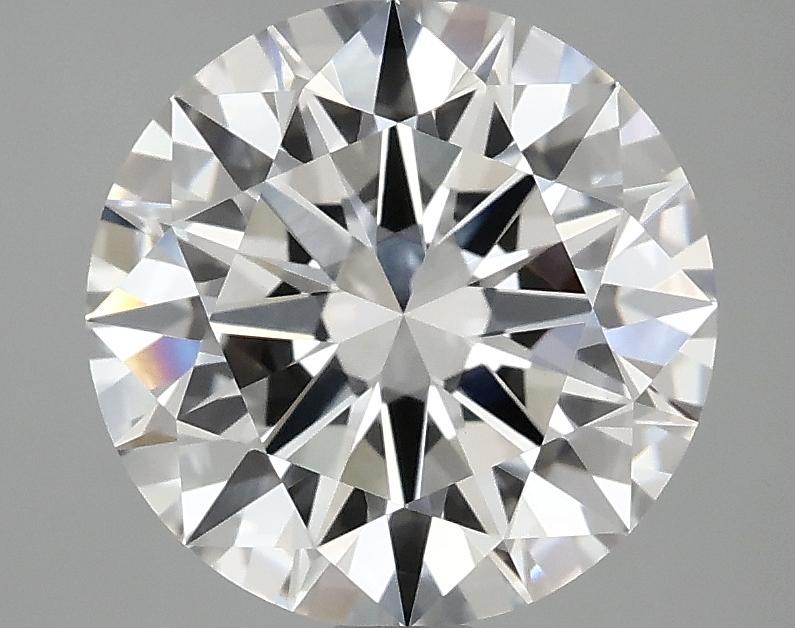 3.08 Carat Round Shaped Ideal Cut VVS2 IGI Certified Lab Grown Diamond