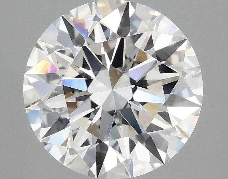 3.09 Carat Round Shaped Ideal Cut VVS2 IGI Certified Lab Grown Diamond