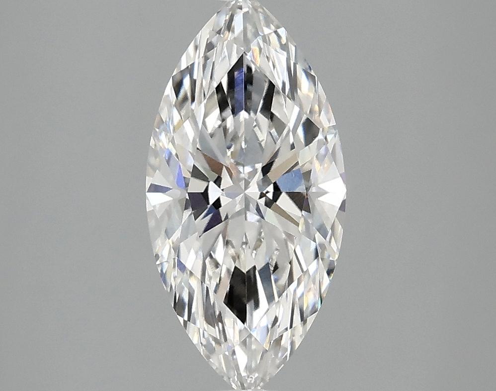 1.6 Carat Marquise Shaped Ideal Cut VVS2 IGI Certified Lab Grown Diamond